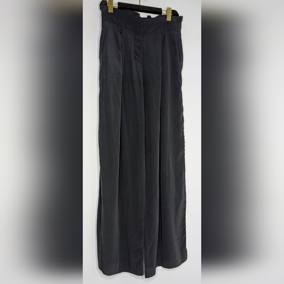 Sass & Bide 100% Silk Pants In Black
